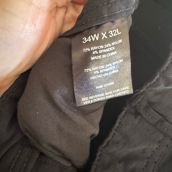 English Laundry Men’s Slim Black Pants 34W x 32L‎ - Picture 3 of 5